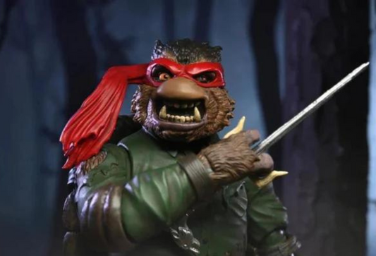 TMNT x Universal Monsters Ultimate Raphael as Wolfman Figure Image