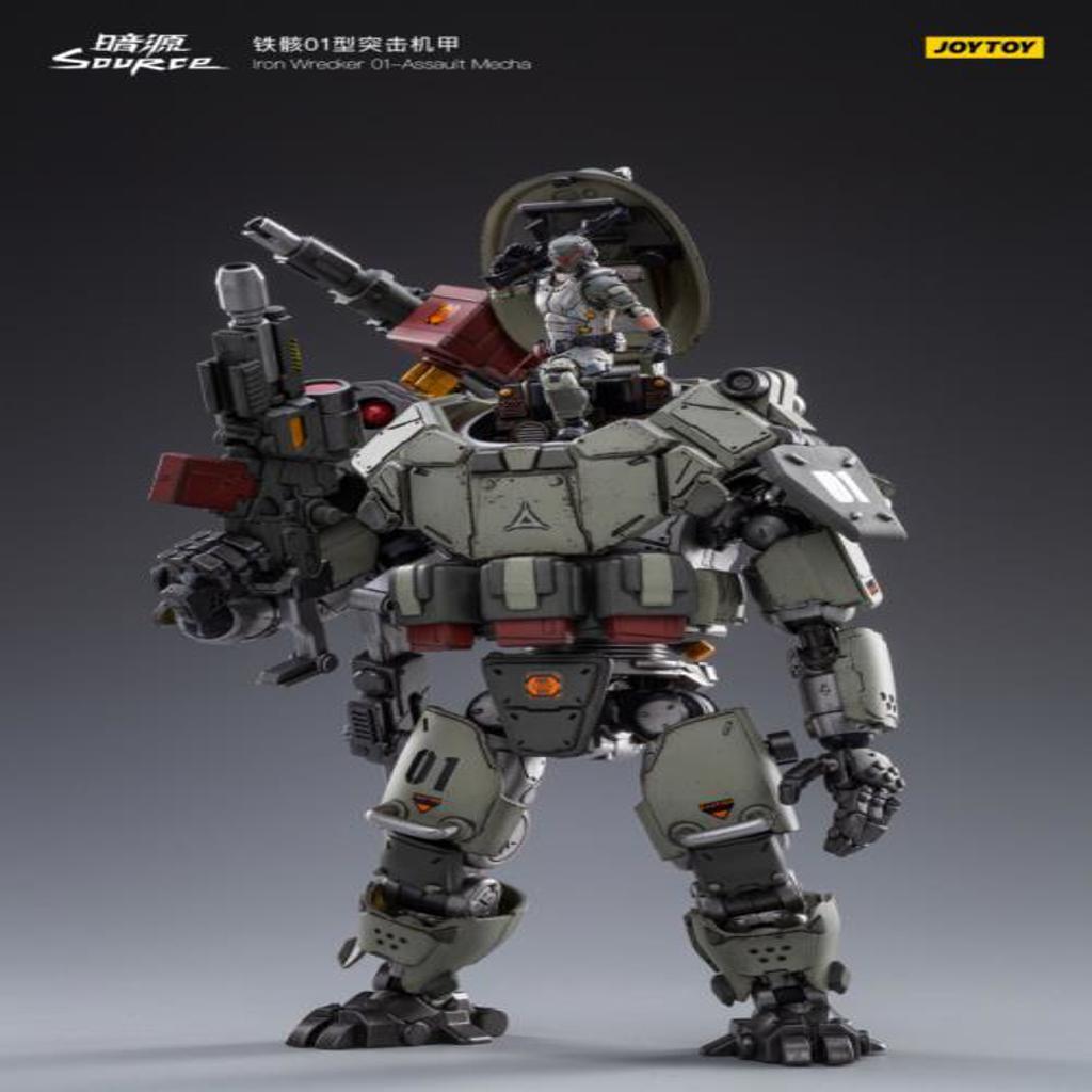 Dark Source Iron Wrecker 01 Assault Mecha 1/25 Scale Figure Set