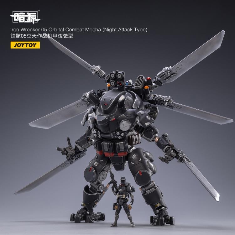 Dark Source Iron Wrecker 05 Orbital Combat Mecha (Night Attack Type) 1/25 Scale Figure