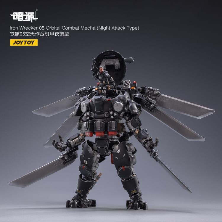 Dark Source Iron Wrecker 05 Orbital Combat Mecha (Night Attack Type) 1/25 Scale Figure