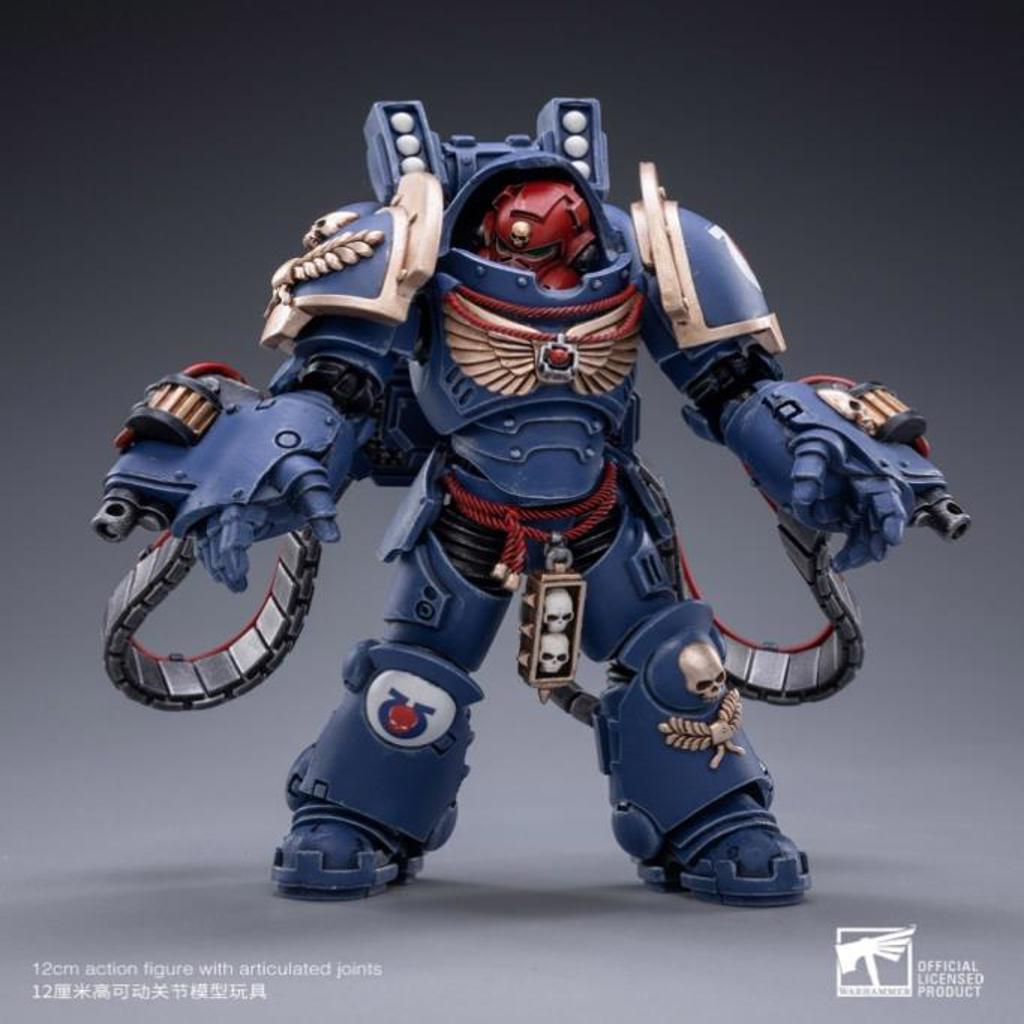 Warhammer 40K Ultramarines Aggressors 1/18 Scale Figure Set