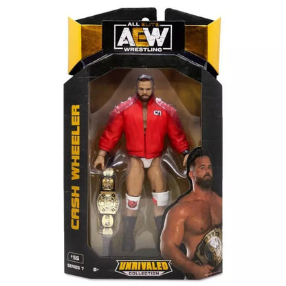 AEW Cash Wheeler #55 Series 7 Unrivaled Collection Figure