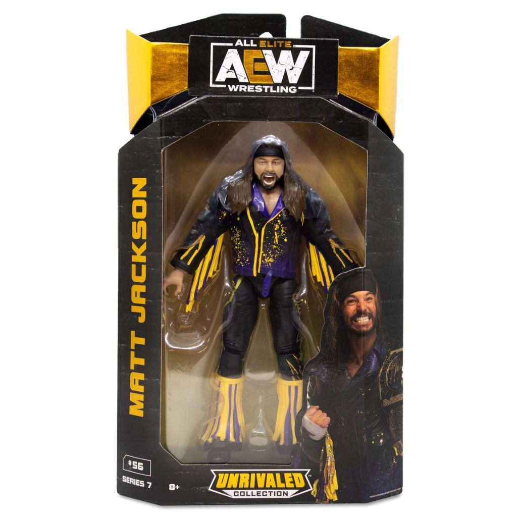 AEW Matt Jackson #56 Series 7 Unrivaled Collection Figure