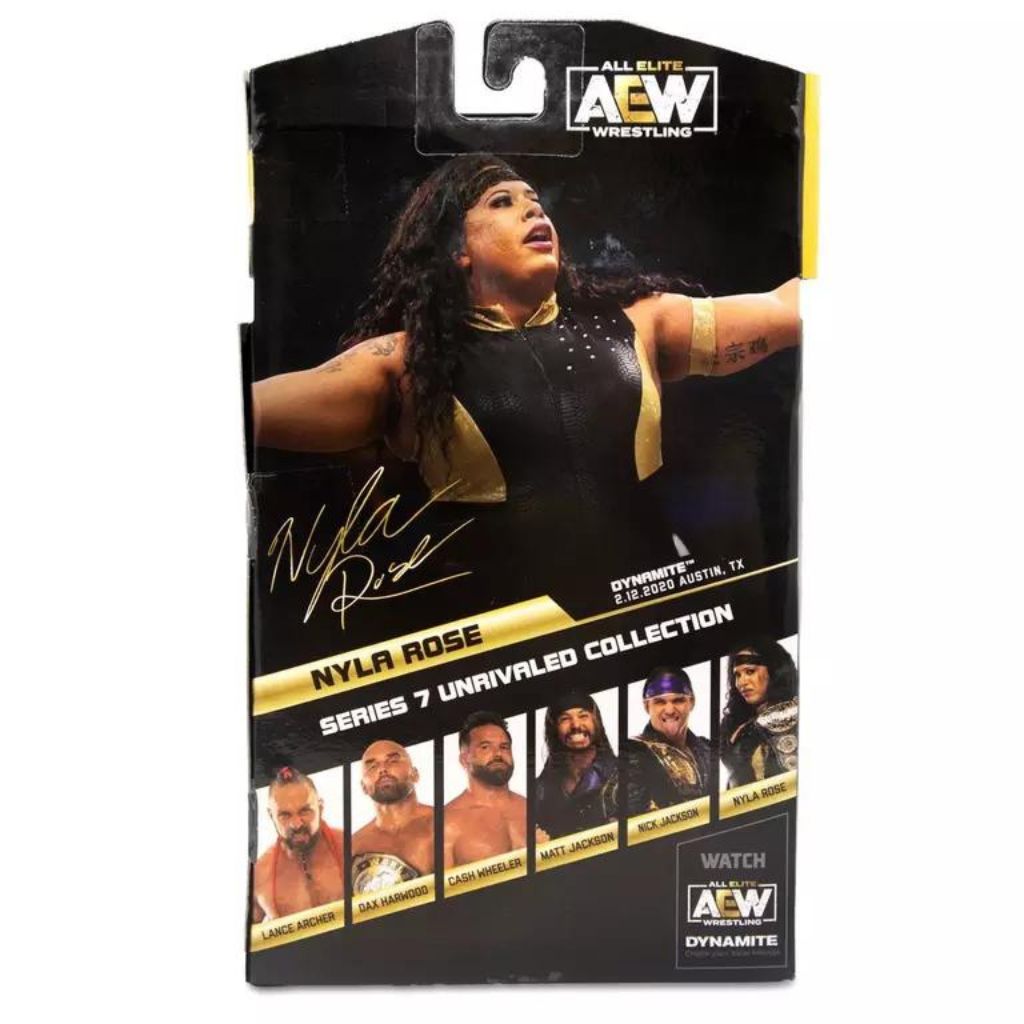 AEW Nyla Rose #58 Series 7 Unrivaled Collection Figure