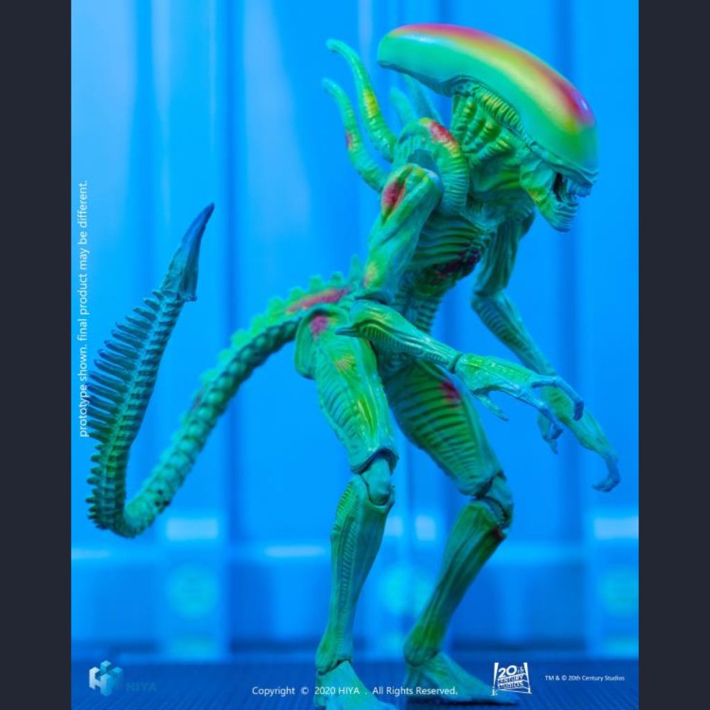 Alien vs. Predator Alien Warrior (Thermal Vision) PX Previews 1:18 Scale Exclusive Figure