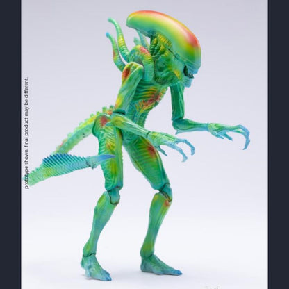 Alien vs. Predator Alien Warrior (Thermal Vision) PX Previews 1:18 Scale Exclusive Figure