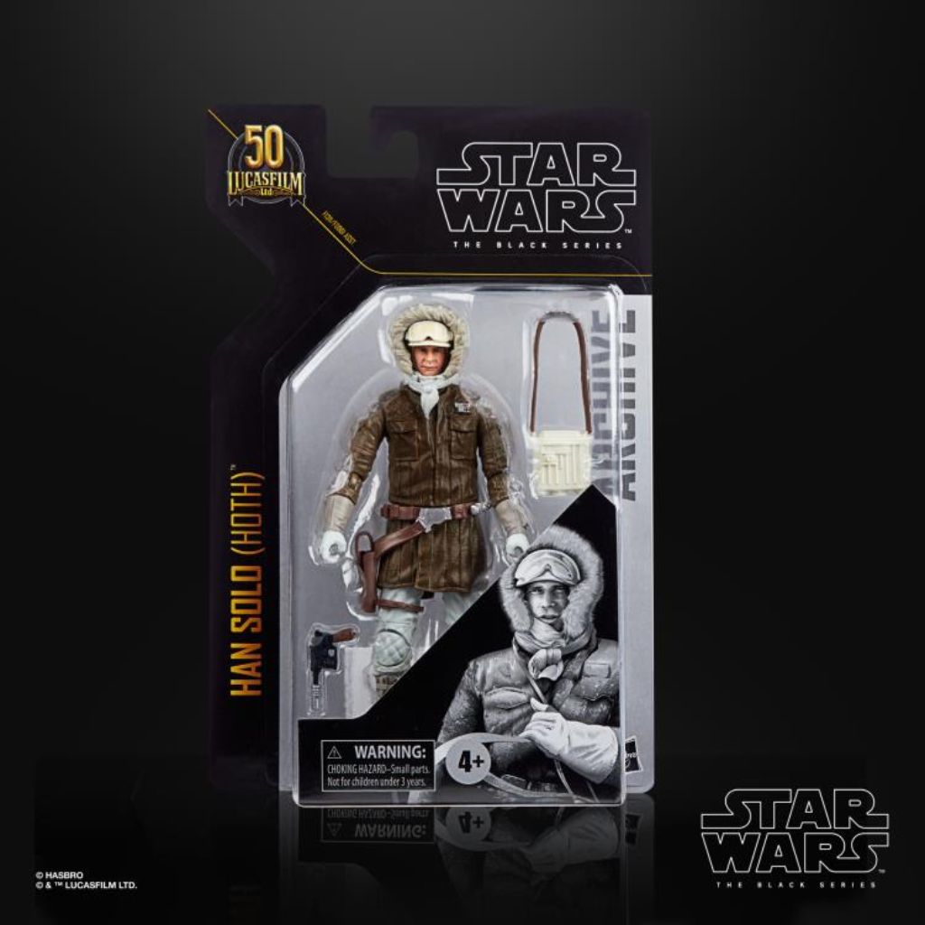 Star Wars The Black Series Archive Collection Han Solo (Hoth Gear)