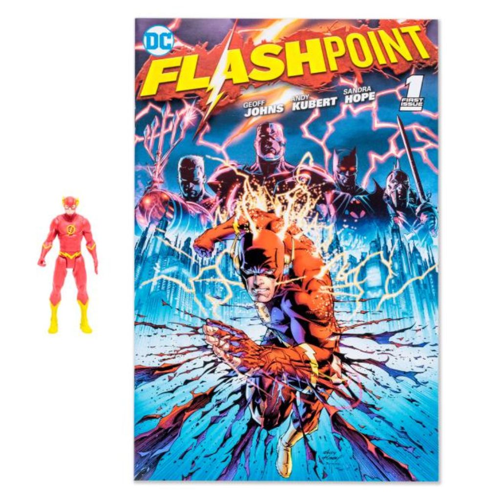 DC Comics Page Punchers The Flash 3" Figure with Comic Book