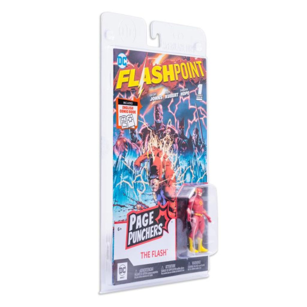 DC Comics Page Punchers The Flash 3" Figure with Comic Book