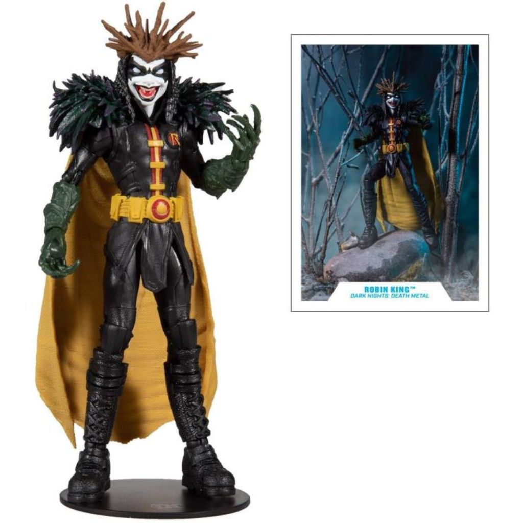 DC Multiverse Dark Nights: Death Metal King Robin (CTB: Darkfather) Action Figure