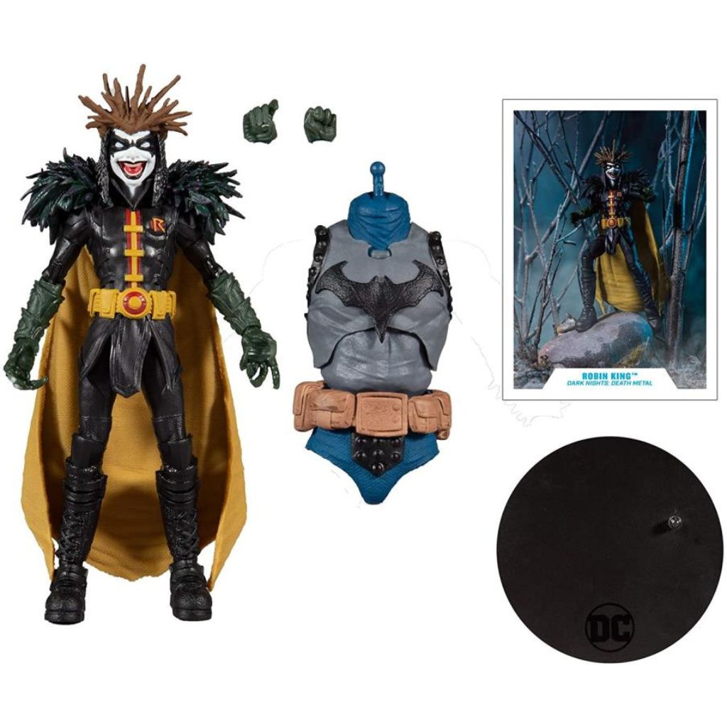 DC Multiverse Dark Nights: Death Metal King Robin (CTB: Darkfather) Action Figure