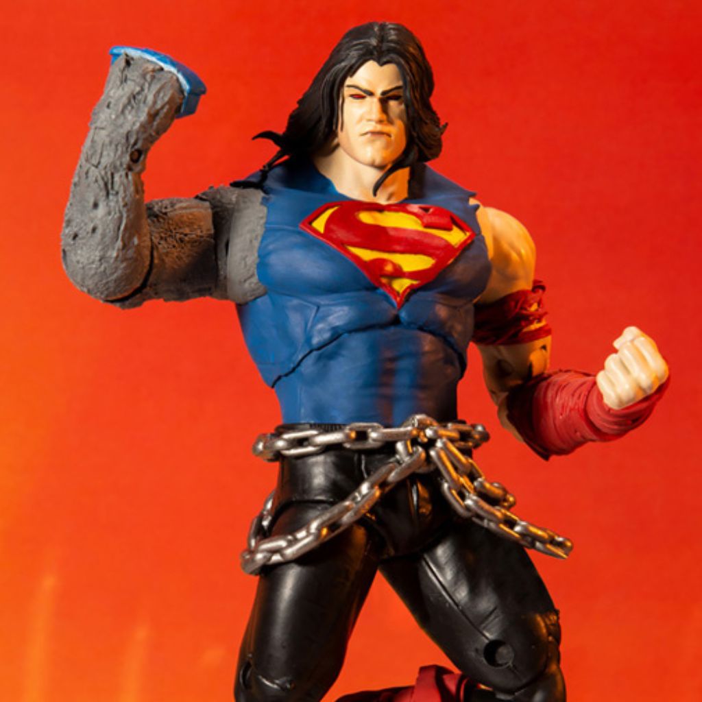 DC Multiverse Dark Nights: Death Metal Superman (CTB: Darkfather) Action Figure