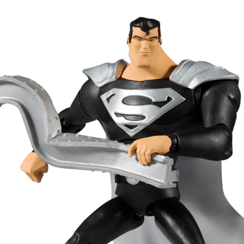 DC Multiverse Superman The Animated Series Superman (Black Suit) Action Figure