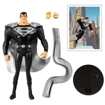 DC Multiverse Superman The Animated Series Superman (Black Suit) Action Figure