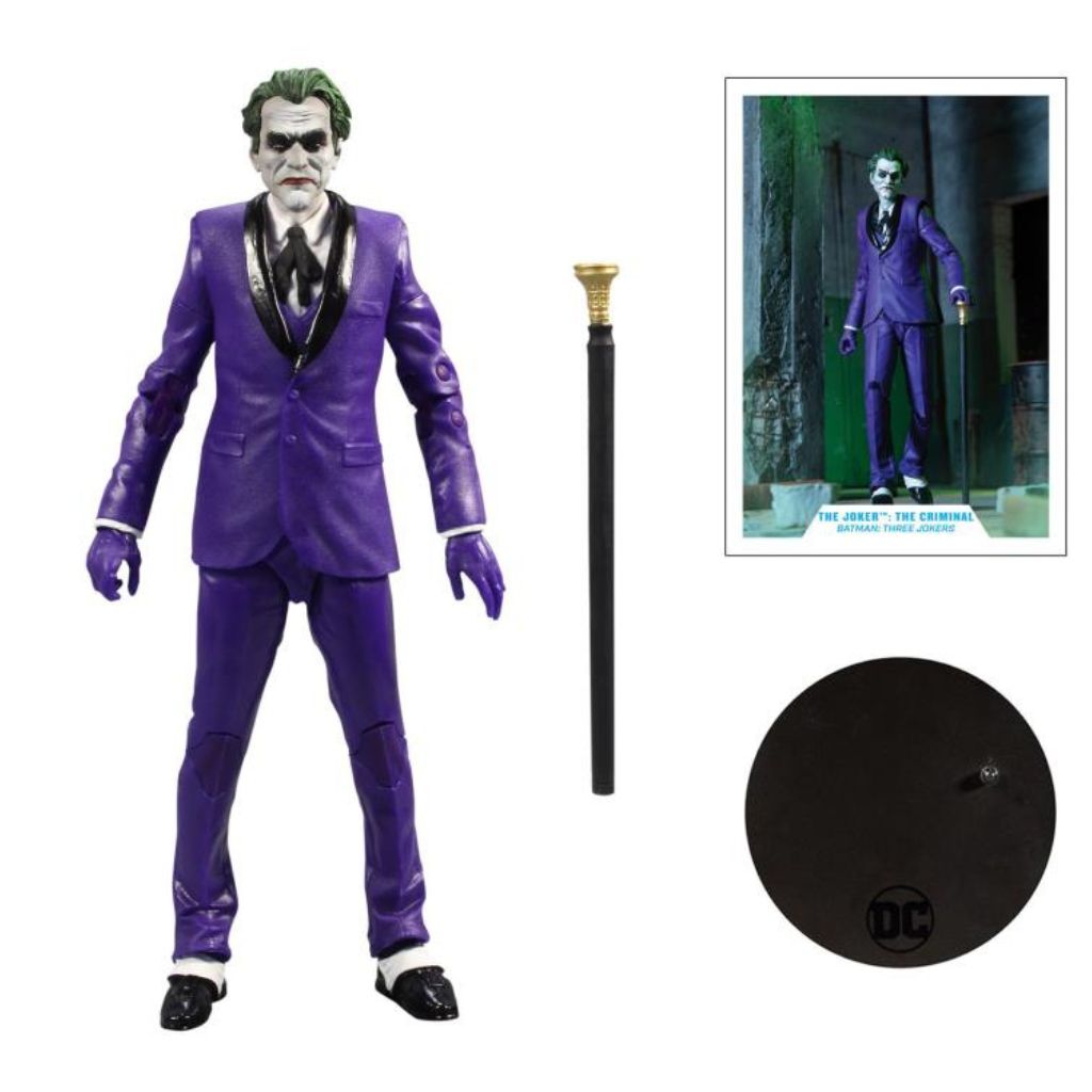 DC Multiverse Batman Three Jokers The Joker (The Criminal) Action Figure