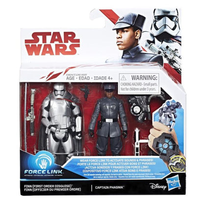 Star Wars Force Link 3.75" Finn Vs. Captain Phasma Exclusive 2-pack