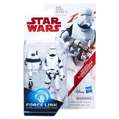 Star Wars 3.75" Force Link Flame Trooper (The Last Jedi) Exclusive Figure