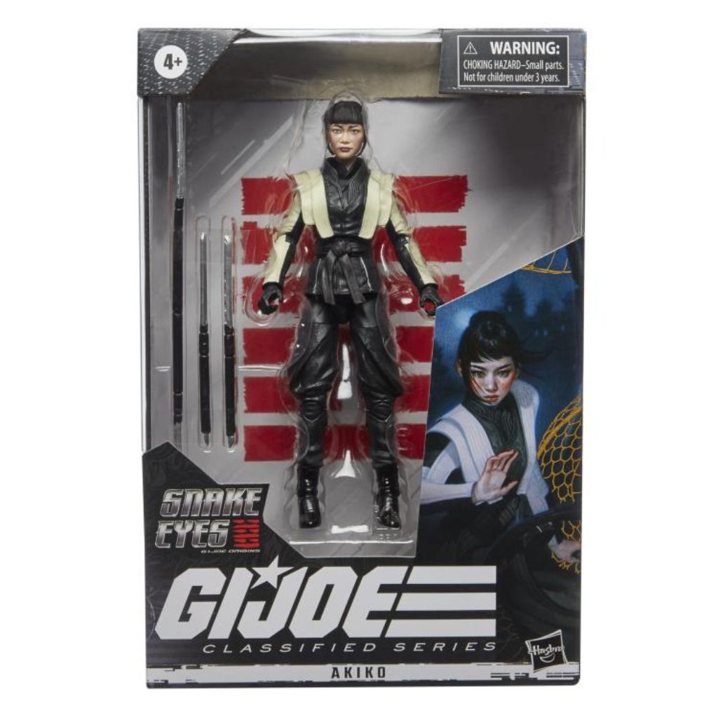 G.I. Joe Classified Series Snake Eyes G.I. Joe Origins Akiko Figure