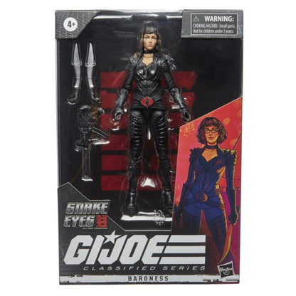 G.I. Joe Classified Series Snake Eyes G.I. Joe Origins Baroness Figure