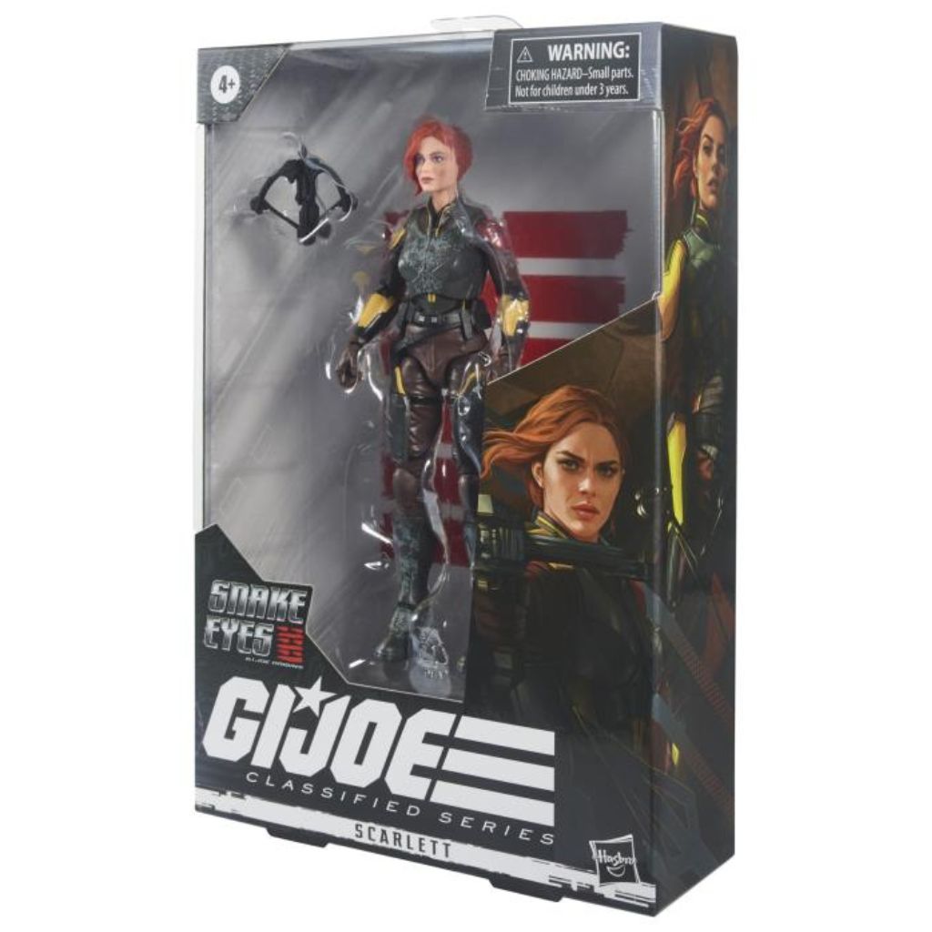 G.I. Joe Classified Series Snake Eyes G.I. Joe Origins Scarlett Figure