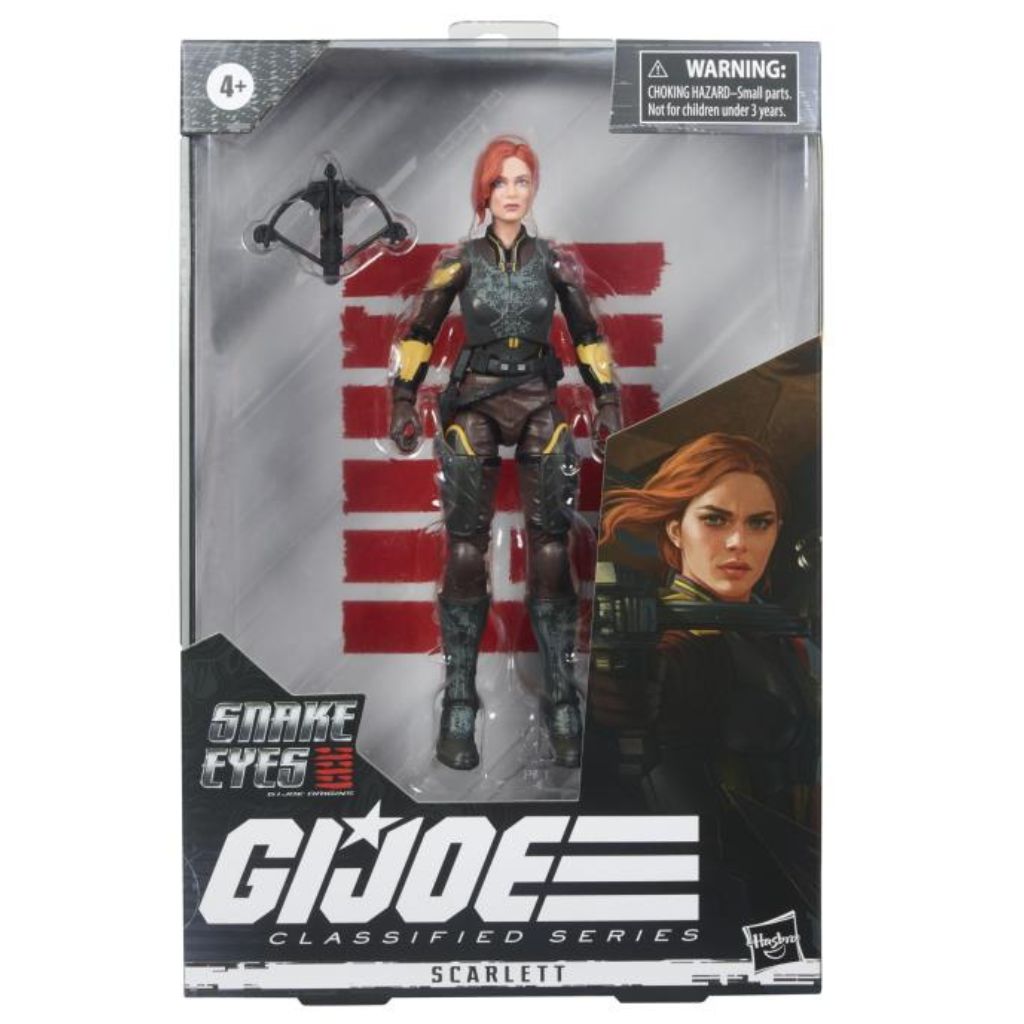 G.I. Joe Classified Series Snake Eyes G.I. Joe Origins Scarlett Figure