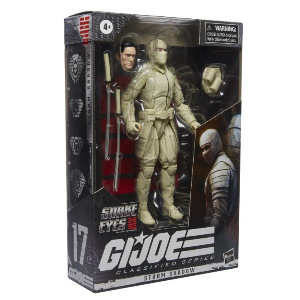 G.I. Joe Classified Series Snake Eyes G.I. Joe Origins Storm Shadow Figure