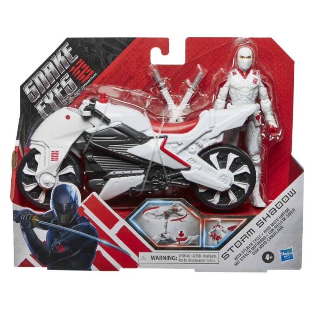 G.I. Joe Core Vehicles Storm Shadow Stealth Cycle Set