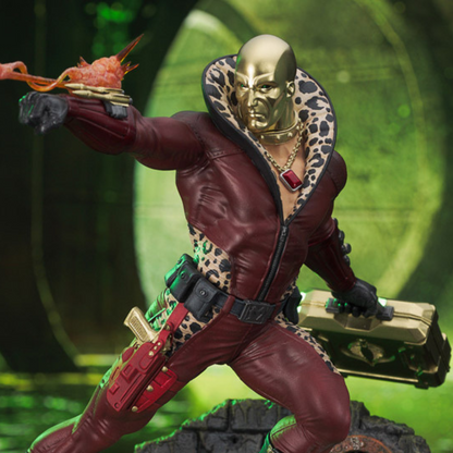 G.I. Joe Gallery Profit Director Destro PX Previews Exclusive Limited Edition Figure Diorama