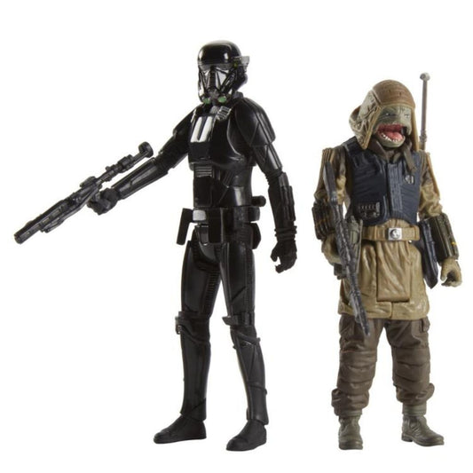 Star Wars Rogue One 3.75'' Imperial Death Trooper and Rebel Commando Pao 2-Pack