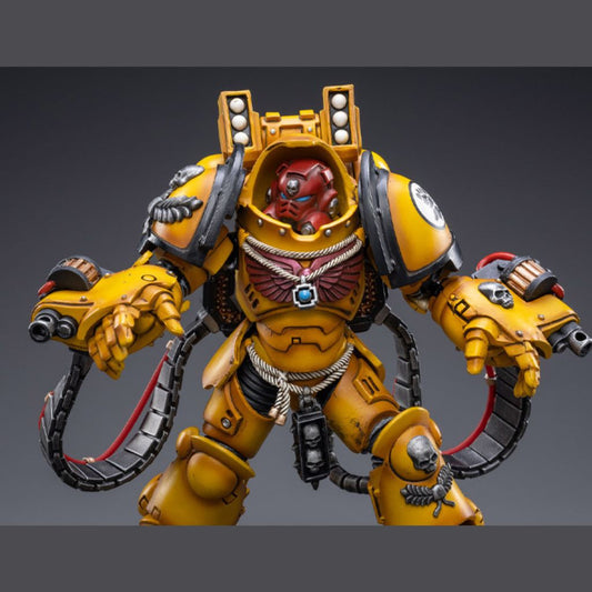 Warhammer 40K Imperial Fists Aggressor Brother Sergeant Lycias 1/18 Scale Figure