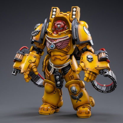 Warhammer 40K Imperial Fists Aggressor Brother Sergeant Lycias 1/18 Scale Figure