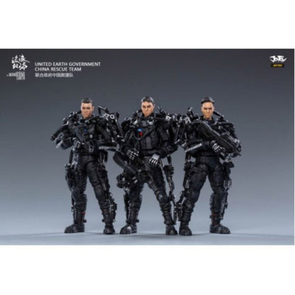 The Wandering Earth United Earth Government China Rescue Team 1/18 Scale Figure Set