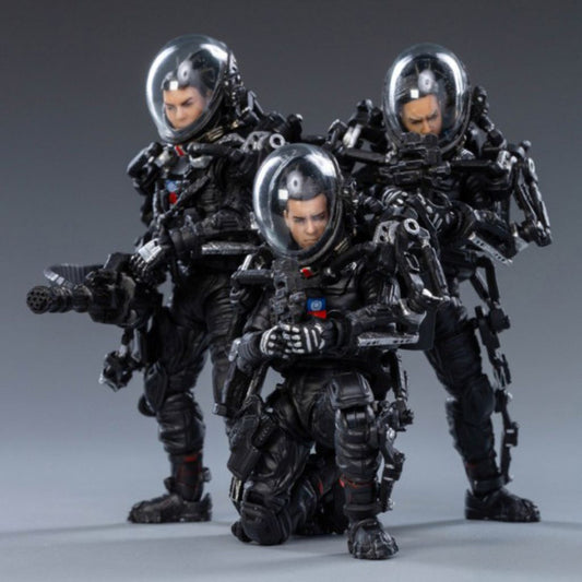 The Wandering Earth United Earth Government China Rescue Team 1/18 Scale Figure Set