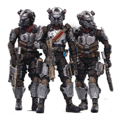 Hardcore Coldplay Skeleton Forces Hell's Fifth Company 1/18 Scale Figure Set