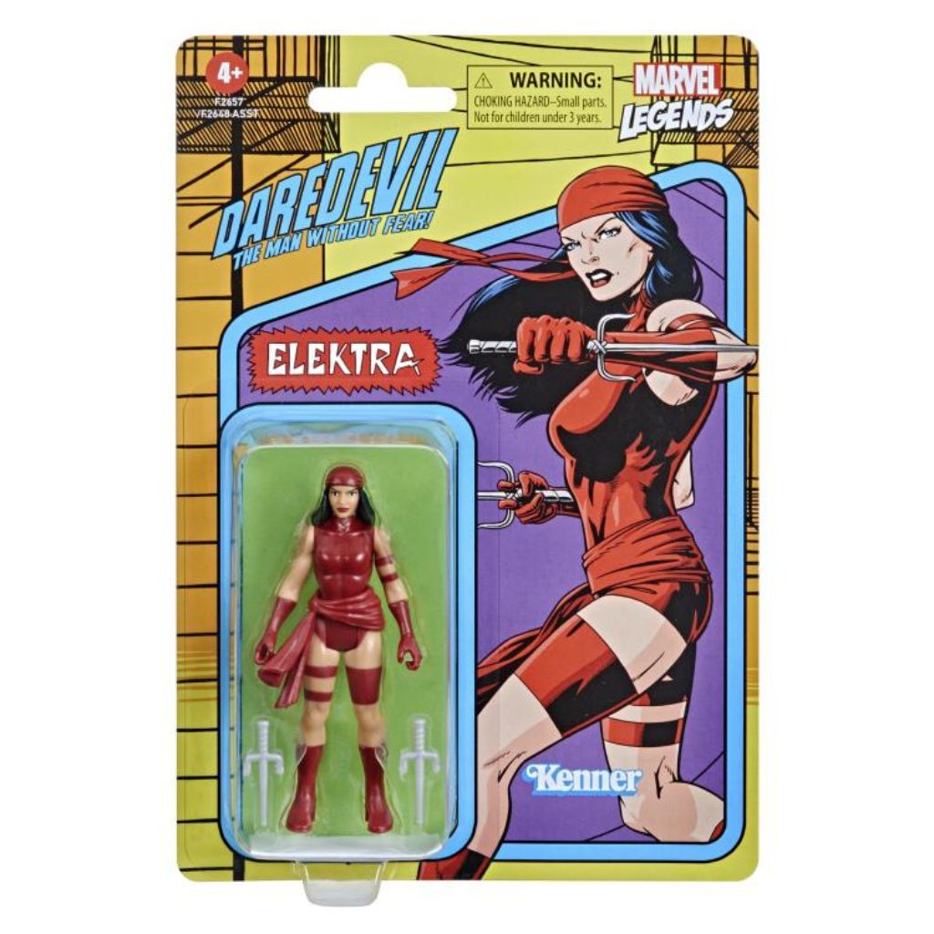 Marvel Legends Retro Collection 3.75" Elektra Figure