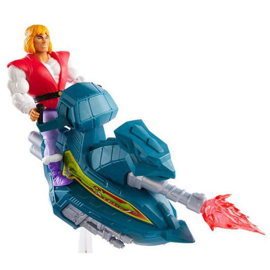 Masters of the Universe Origins Prince Adam and Sky Sled