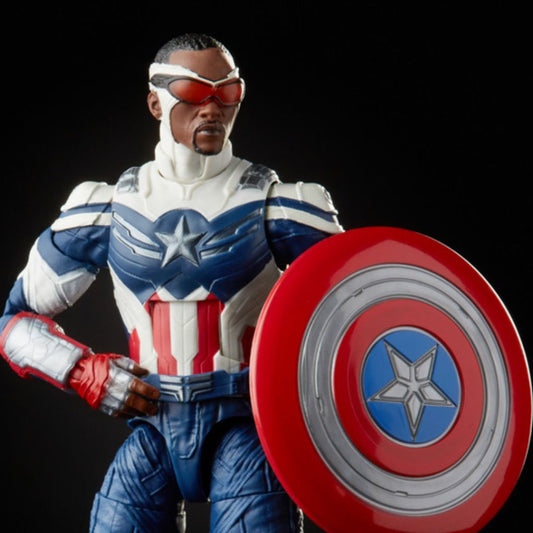 Marvel Legends The Falcon and the Winter Soldier Captain America (BAF Captain America Flight Gear)