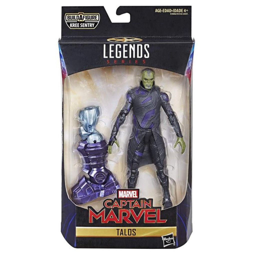 Marvel Legends Captain Marvel Talos (BAF Kree Sentry) Figure