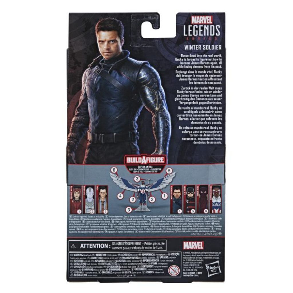 Marvel Legends The Falcon and the Winter Soldier Winter Soldier (BAF Captain America Flight Gear)