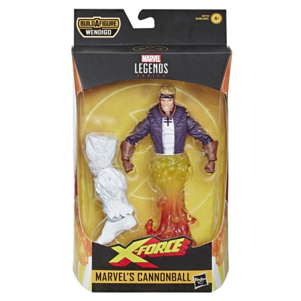 Marvel Legends X-Force Marvel's Cannonball (BAF Wendigo) Figure