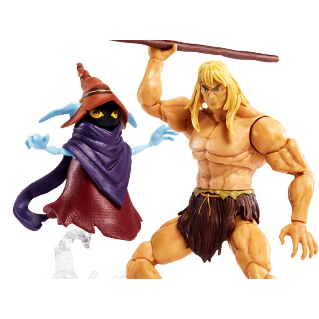 Masters of the Universe Masterverse Revelation Deluxe Savage He-Man Figure