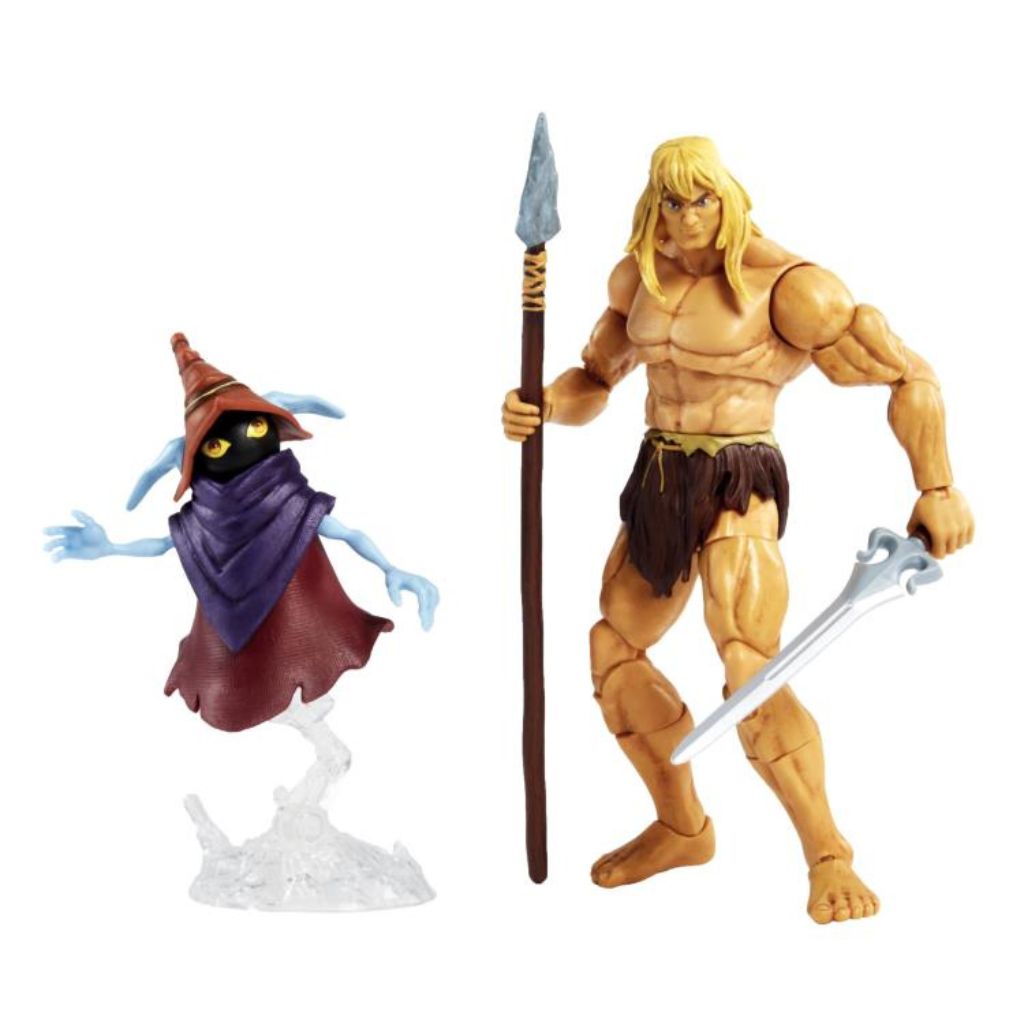 Masters of the Universe Masterverse Revelation Deluxe Savage He-Man Figure