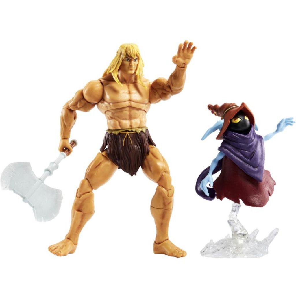 Masters of the Universe Masterverse Revelation Deluxe Savage He-Man Figure