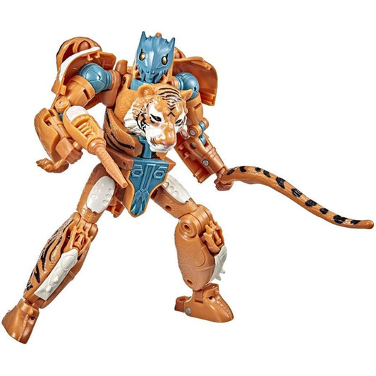 Transformers Kingdom War for Cybertron: Golden Disk Collection Voyager Mutant Tigatron Exclusive