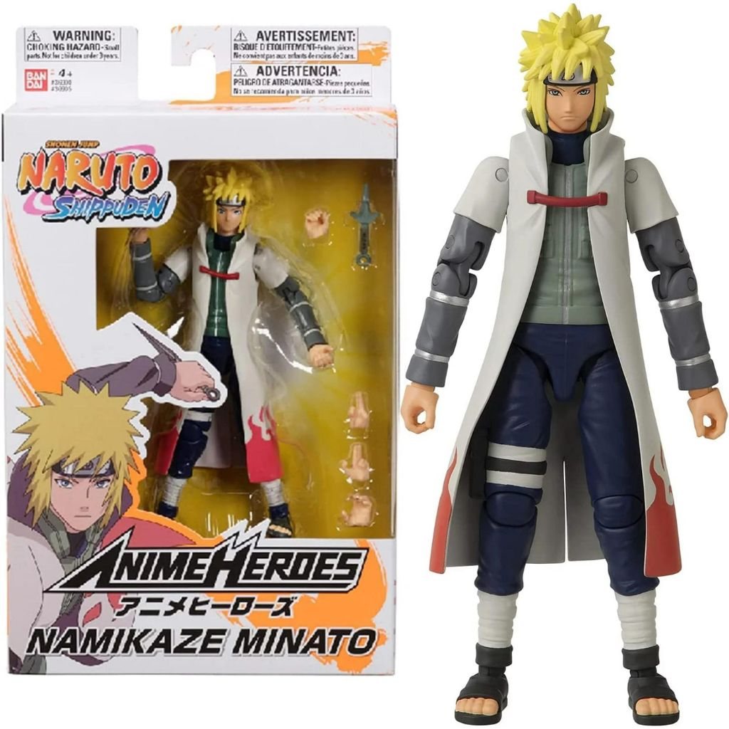 Naruto Shippuden Anime Heroes Namikaze Minato Figure