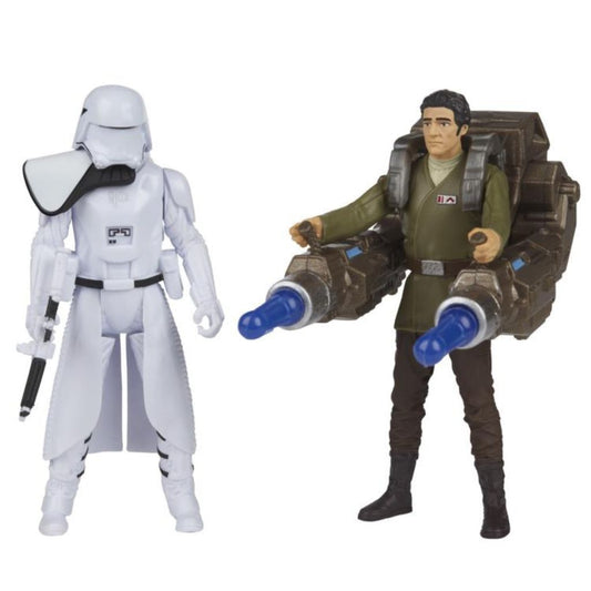 Star Wars The Force Awakens 3.75'' Poe Dameron and First Order Snowtrooper 2-pack