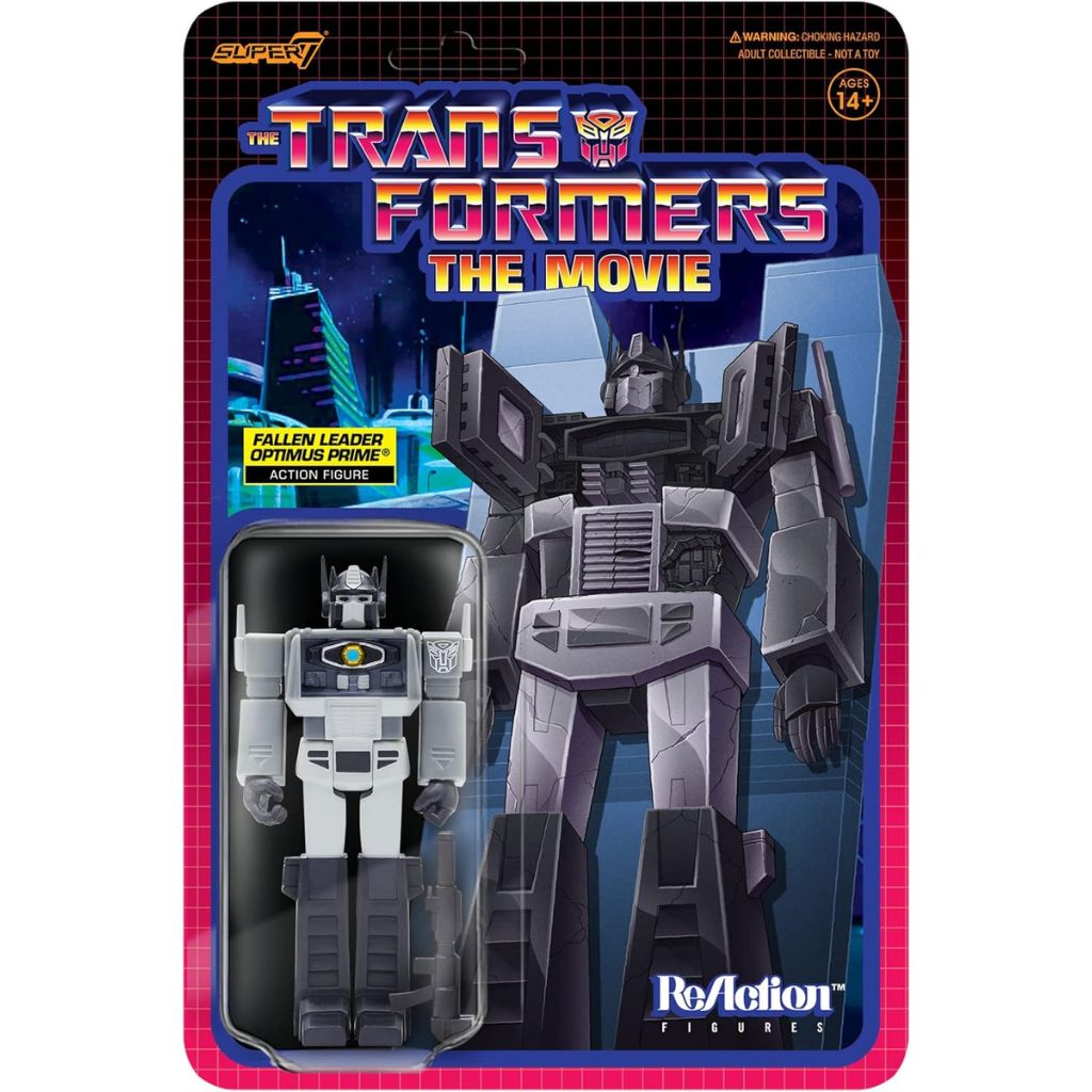 Transformers ReAction Optimus Prime (Fallen Leader) Figure