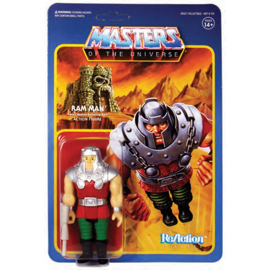 Masters of the Universe ReAction Ram Man Figure