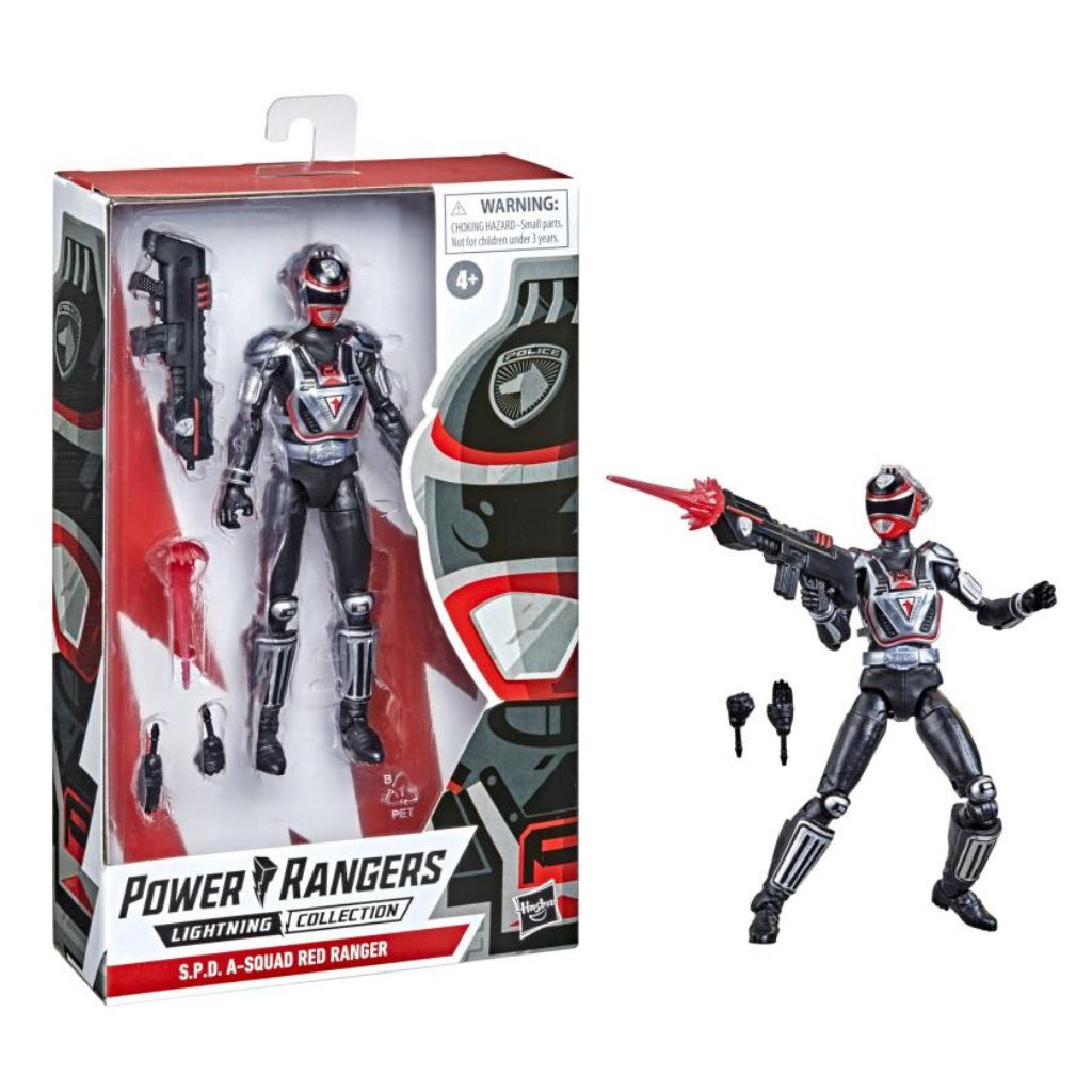 Power Rangers Lightning Collection S.P.D. A-Squad Red Ranger Figure