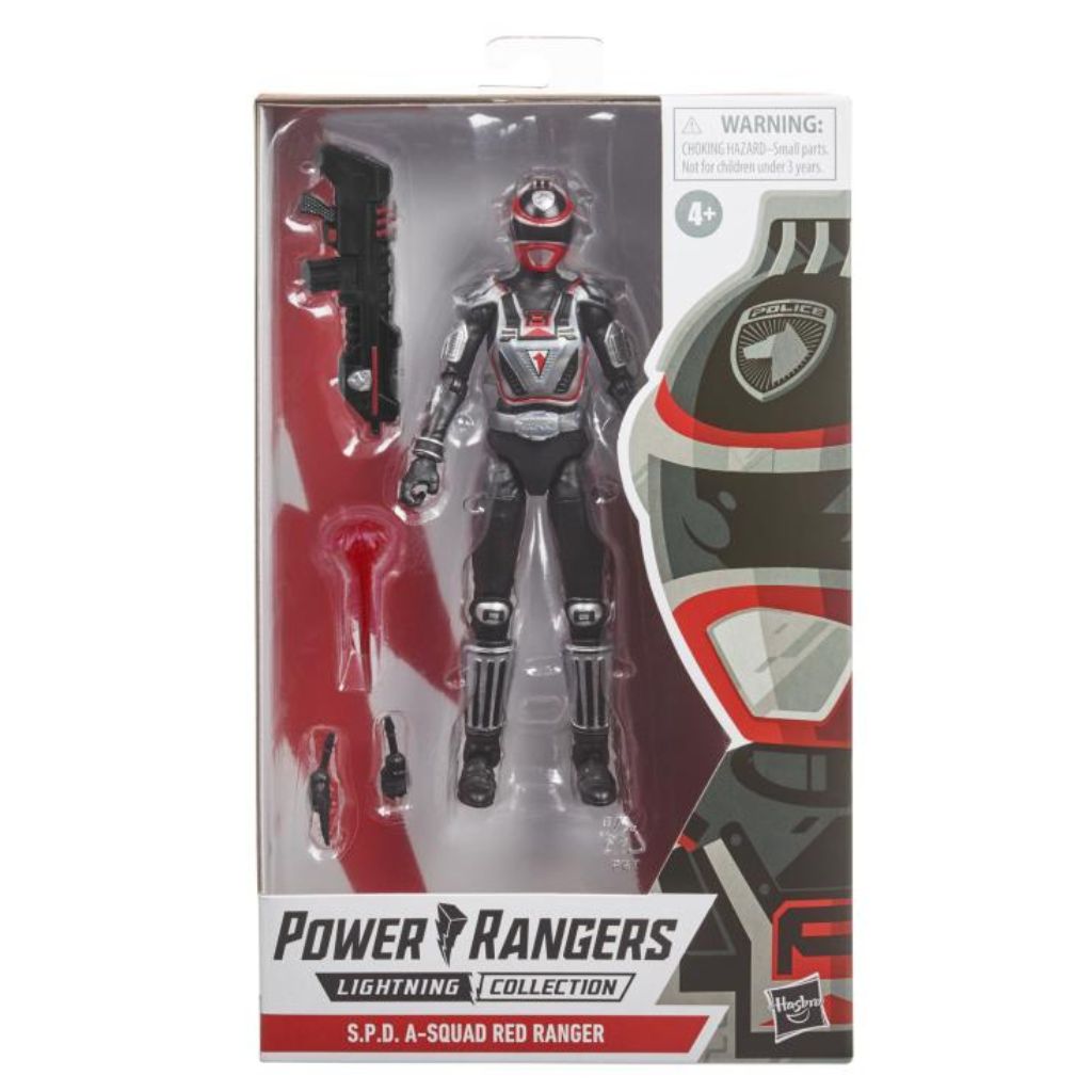 Power Rangers Lightning Collection S.P.D. A-Squad Red Ranger Figure